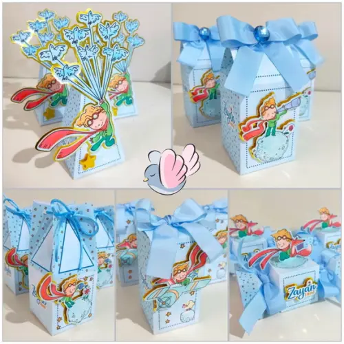 Personalizados-caixinhas - Pequeno Principe - 10 Itens