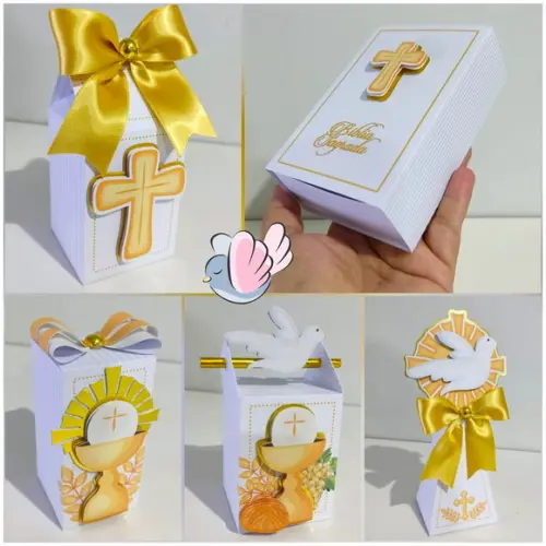 Personalizados-caixinhas - Primeira Eucaristia - 10 Itens