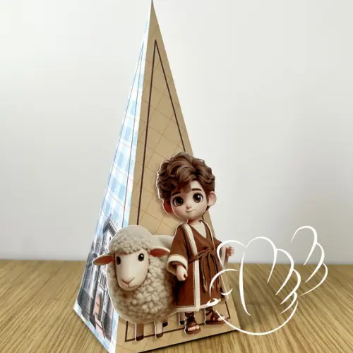 Personalizados-caixinhas - Rei Davi - 10 Itens