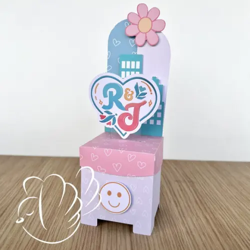 Personalizados-caixinhas - Romeu e Julieta - 10 Itens