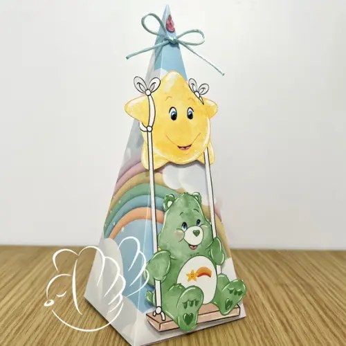 Personalizados-caixinhas - Ursinhos Carinhosos - 10 Itens