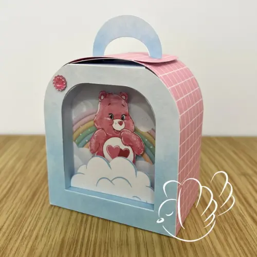 Personalizados-caixinhas - Ursinhos Carinhosos - 10 Itens