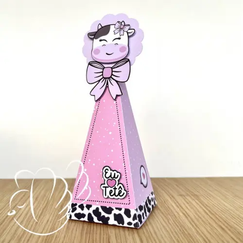 Personalizados-caixinhas - Vaquinha - 10 Itens
