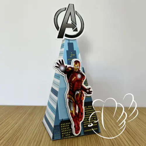 Personalizados-caixinhas - Vingadores - 10 Itens