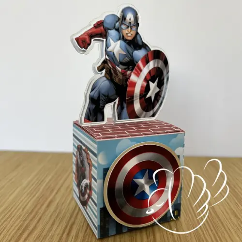 Personalizados-caixinhas - Vingadores - 10 Itens