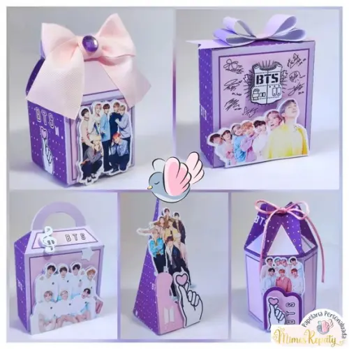 Personalizados-caixinhas- Bts - 10 Itens