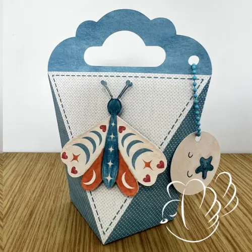 Personalizados-caixinhas- Elefante Boho - 10 Itens