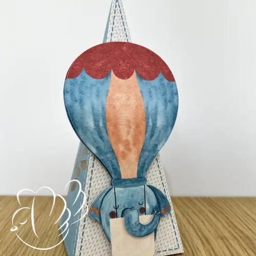 Personalizados-caixinhas- Elefante Boho - 10 Itens