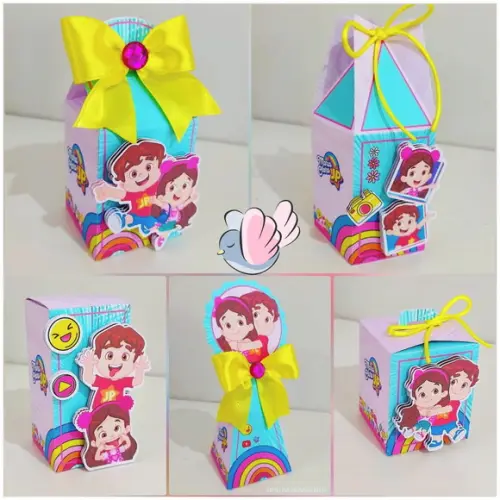 Personalizados-caixinhas- Maria Clara e Jp - 10 Itens