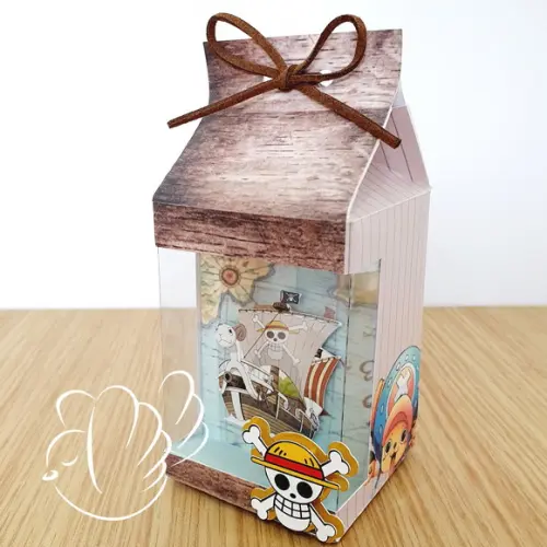 Personalizados-caixinhas- One Piece Super Luxo - 10 Itens