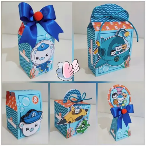 Personalizados-caixinhas- Octonautas - 10 Itens