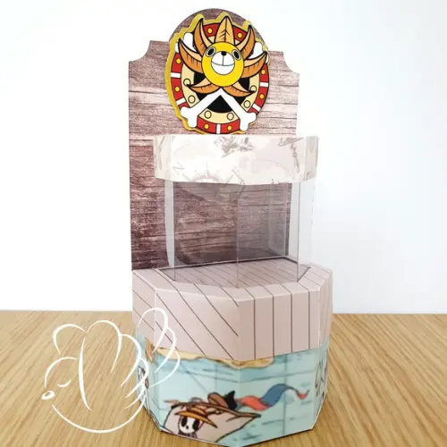 Personalizados-caixinhas- One Piece Super Luxo - 10 Itens