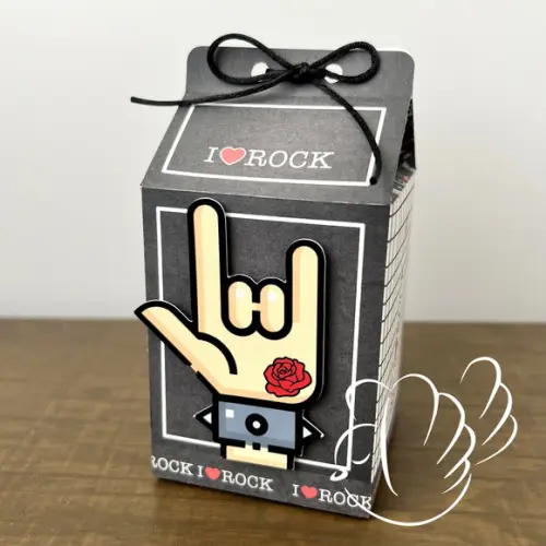Personalizados-caixinhas- Rock - 10 Itens