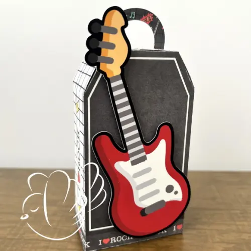 Personalizados-caixinhas- Rock - 10 Itens