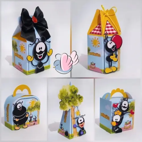 Personalizados-caixinhas- Smilinguido - 10 Itens