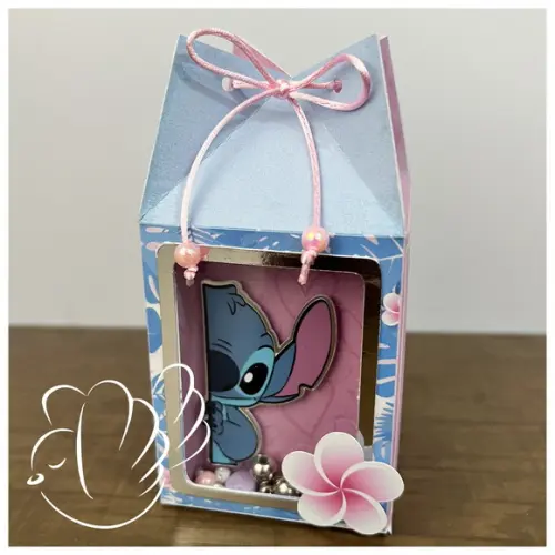 Personalizados-caixinhas- Stitch Luxo - 10 Itens