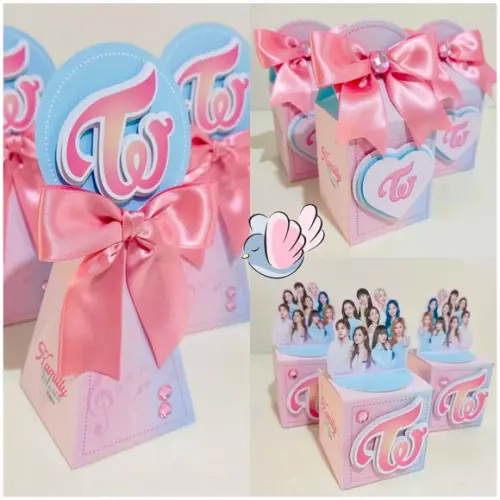 Personalizados-caixinhas- Twice - 10 Itens