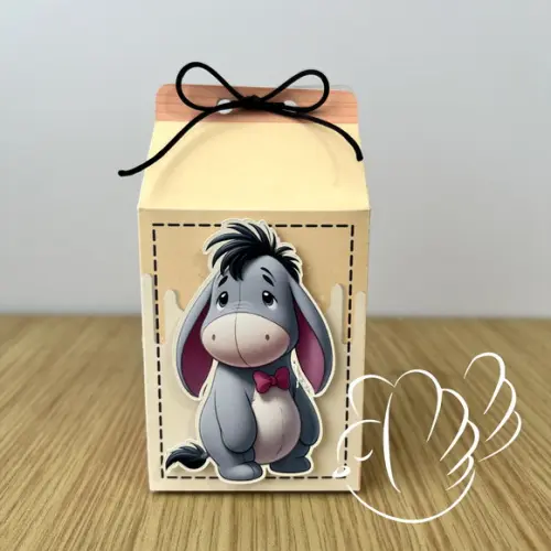 Personalizados-caixinhas- Ursinho Pooh- 10 Itens