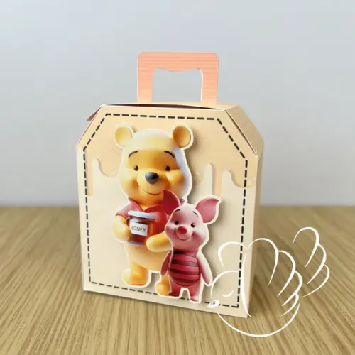 Personalizados-caixinhas- Ursinho Pooh- 10 Itens