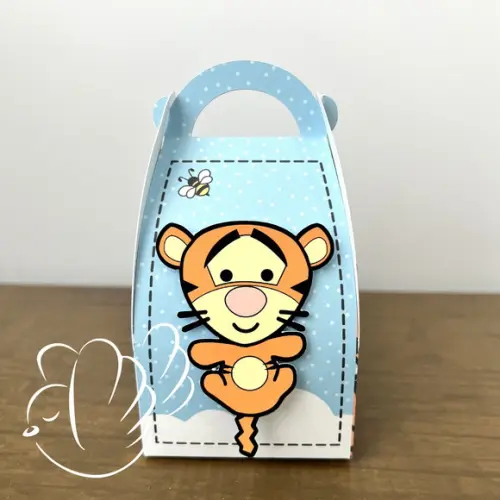 Personalizados-caixinhas- Ursinho Pooh- 10 Itens