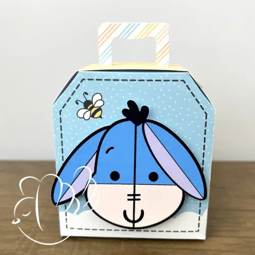 Personalizados-caixinhas- Ursinho Pooh- 10 Itens