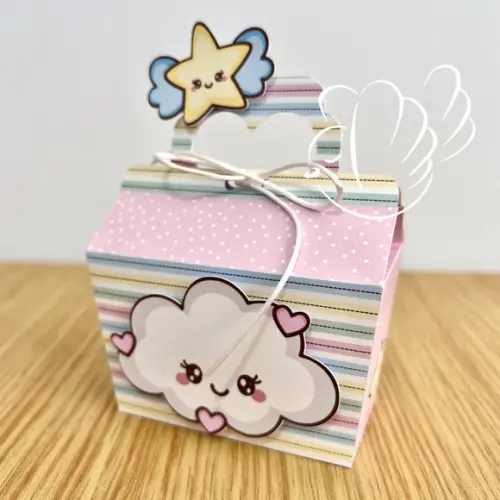 Personalizados-caixinhas-chuva de Bençãos -10 Itens
