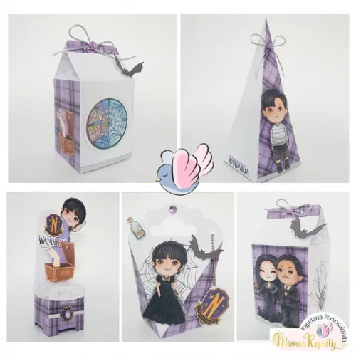 Personalizados-caixinhas-wandinha - 10 Itens