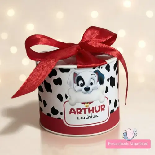 Tubolata Mini Personalizada - 101 Dalmatas - 15 Unidades