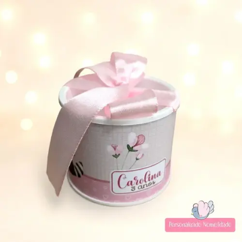 Tubolata Mini Personalizada - Bosque Menina - 15 Unidades
