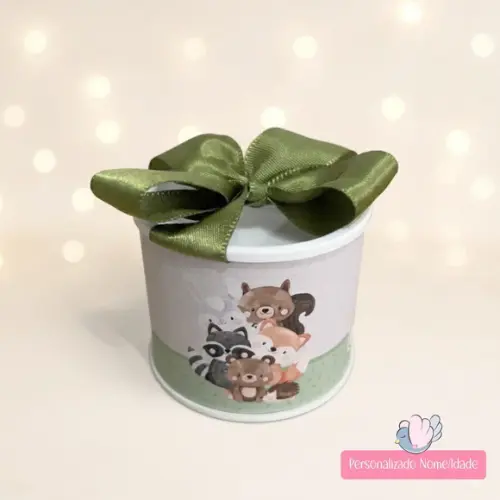 Tubolata Mini Personalizada - Bosque Menino - 20 Unidades