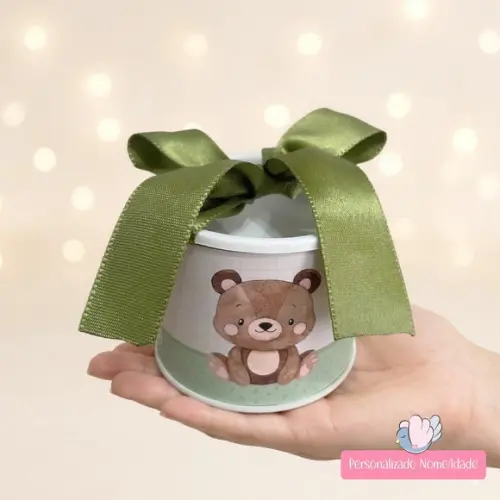 Tubolata Mini Personalizada - Bosque Menino - 20 Unidades