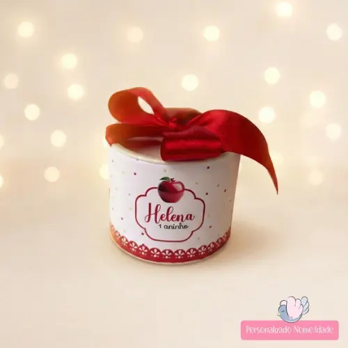 Tubolata Mini Personalizada - Branca de Neve - 40 Unidades