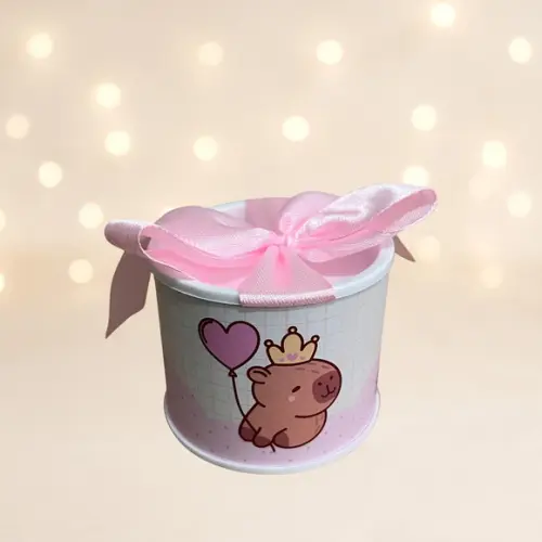 Tubolata Mini Personalizada - Capivara - 10 Unidades