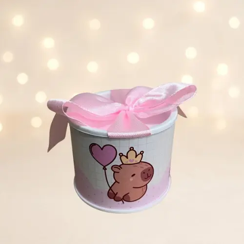 Tubolata Mini Personalizada - Capivara - 50 Unidades