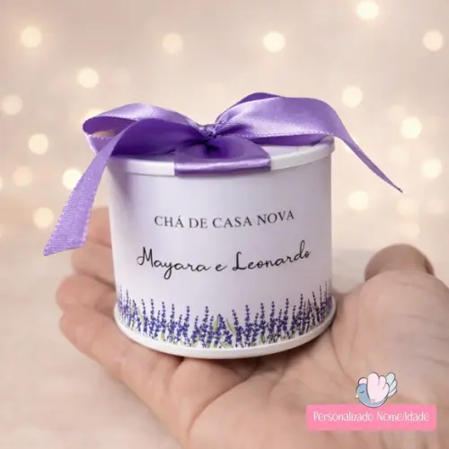 Tubolata Mini Personalizada - Chá de Casa Nova - 20 Unidades