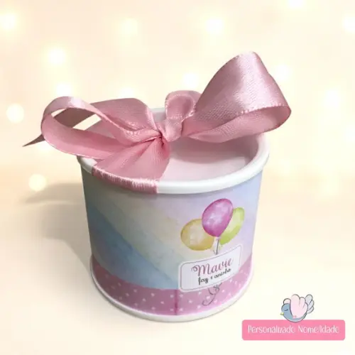 Tubolata Mini Personalizada-arca de Noé Menina-15 Unidades