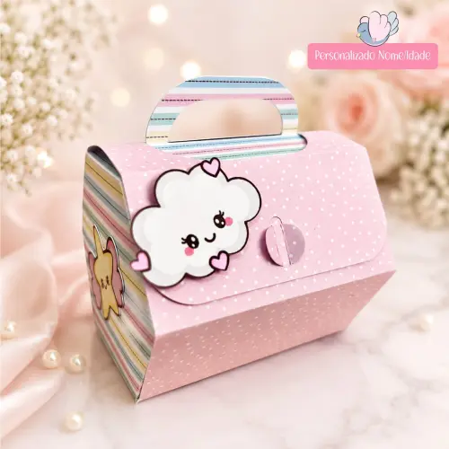 Personalizados-caixinhas-chuva de Bençãos -10 Itens