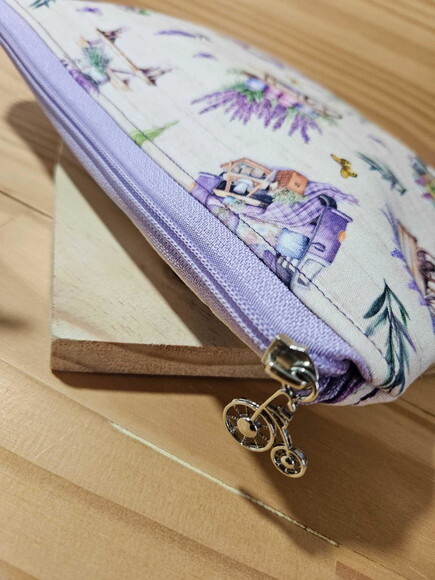caderno lavanda