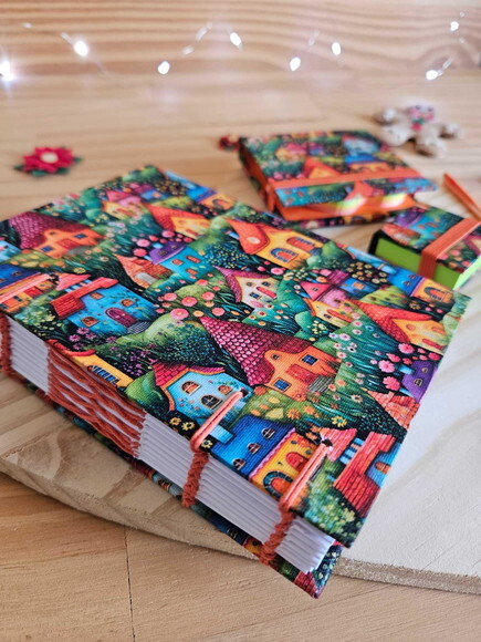caderno casinhas