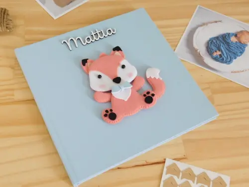 Livro do Bebê Raposinha Feltro 2