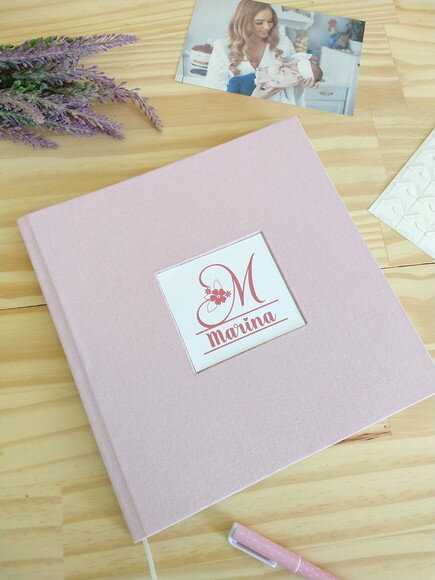 Livro do Bebê Linho Rosa 2