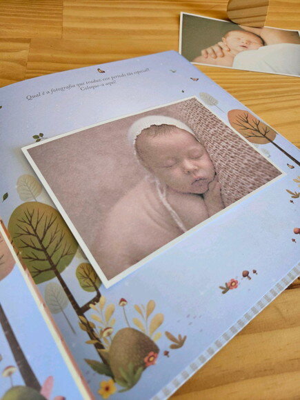 Livro do Bebê, álbum mensagens