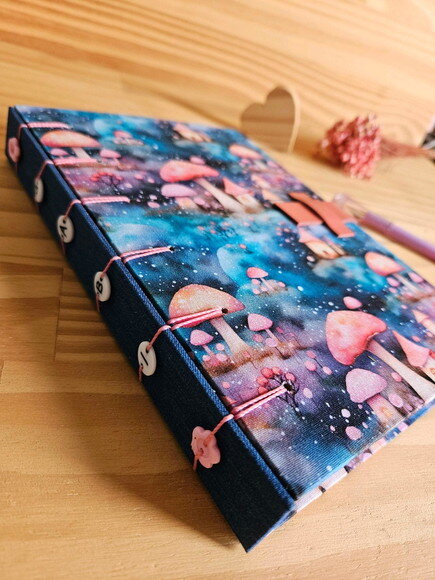 caderno cogumelos