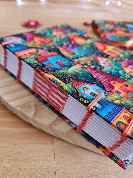 caderno casinhas