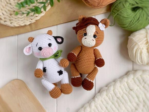 Amigurumi Animais da Fazenda (unidade)