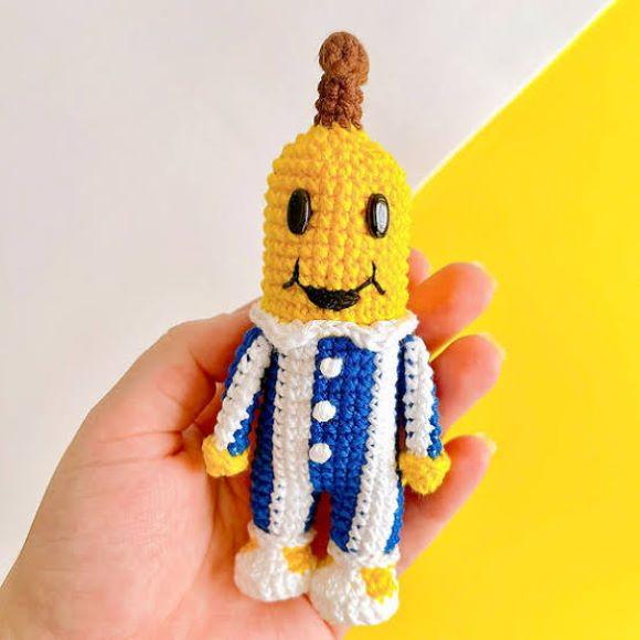 Banana de Pijama B2 Amigurumi