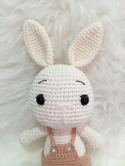 Coelho Amigurumi - Bosque, Floresta (páscoa, Quarto de Bebe)