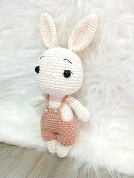 Coelho Amigurumi - Bosque, Floresta (páscoa, Quarto de Bebe)