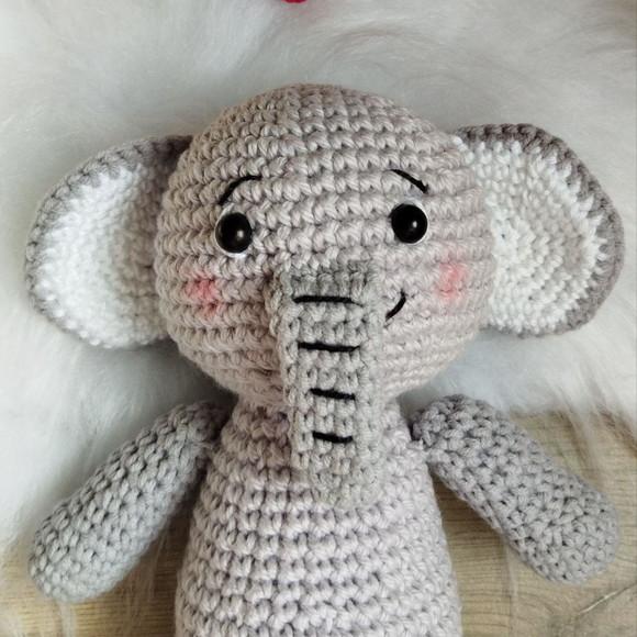 Elefante Amigurumi Safari
