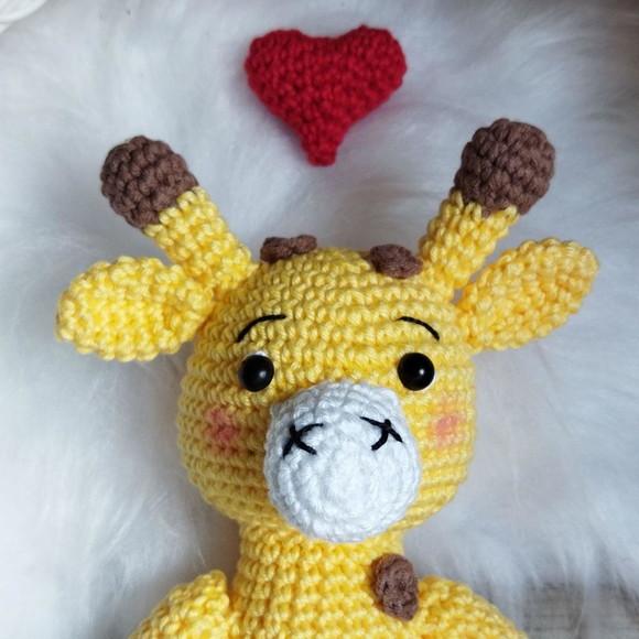 Girafa Safari Amigurumi